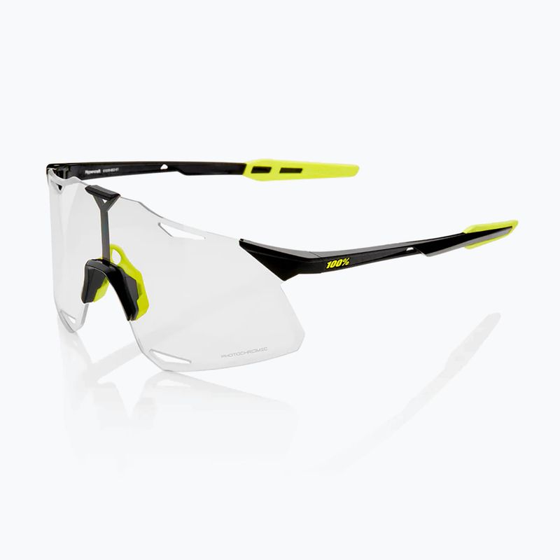 Slnečné okuliare 100% Hypercraft gloss black/photochromic