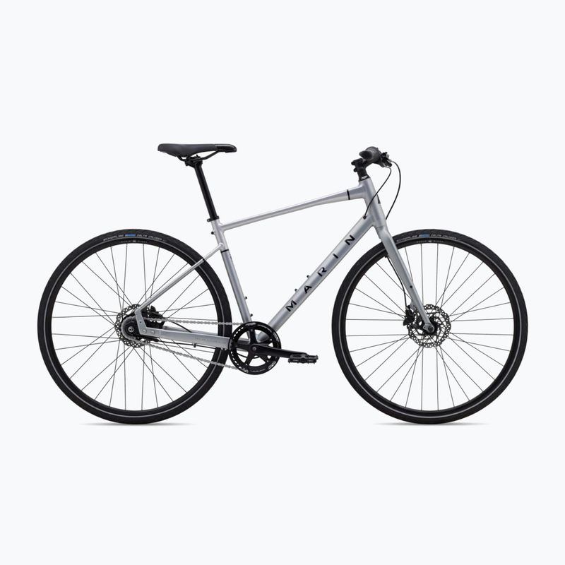 Mestský bicykel Marin Presidio 2 saténový drevený/strieborný/čierny 6