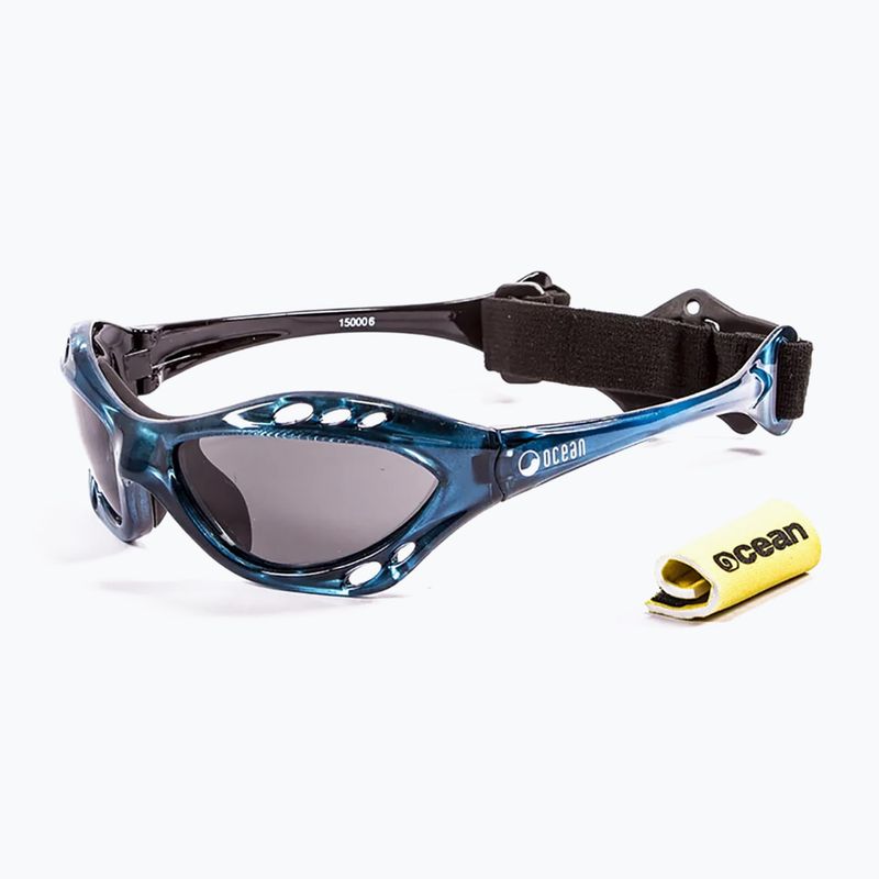 Slnečné okuliare Ocean Cumbuco blue transparent/smoke 15000.6