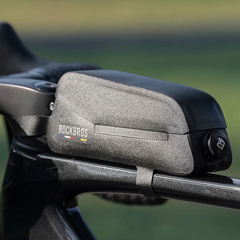 Brašna na rám bicykla Rockbros 30120123001 Road to Sky Frame Bag Magnetic S black 4