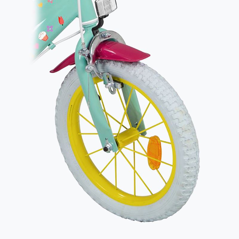 Detský bicykel Toimsa 14" Peppa Pig zelený 1498 4