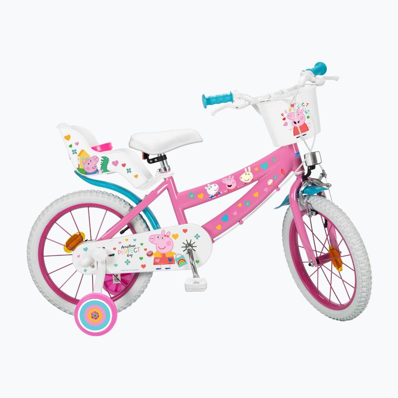 Detský bicykel Toimsa 16" Peppa Pig ružový 1695
