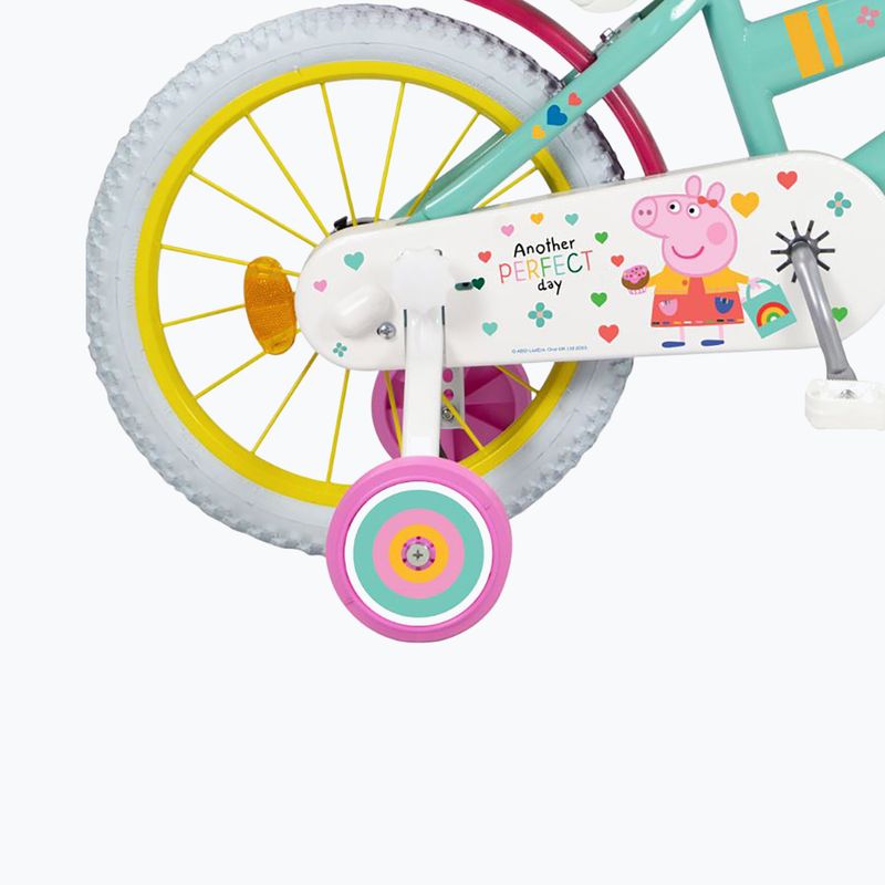 Detský bicykel Toimsa 16" Peppa Pig zelený 1698 5