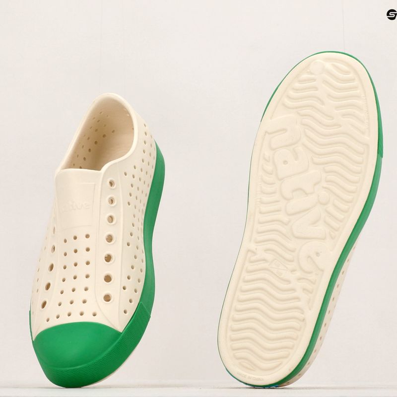 Tenisky Native Jefferson bone white/picnic green 15