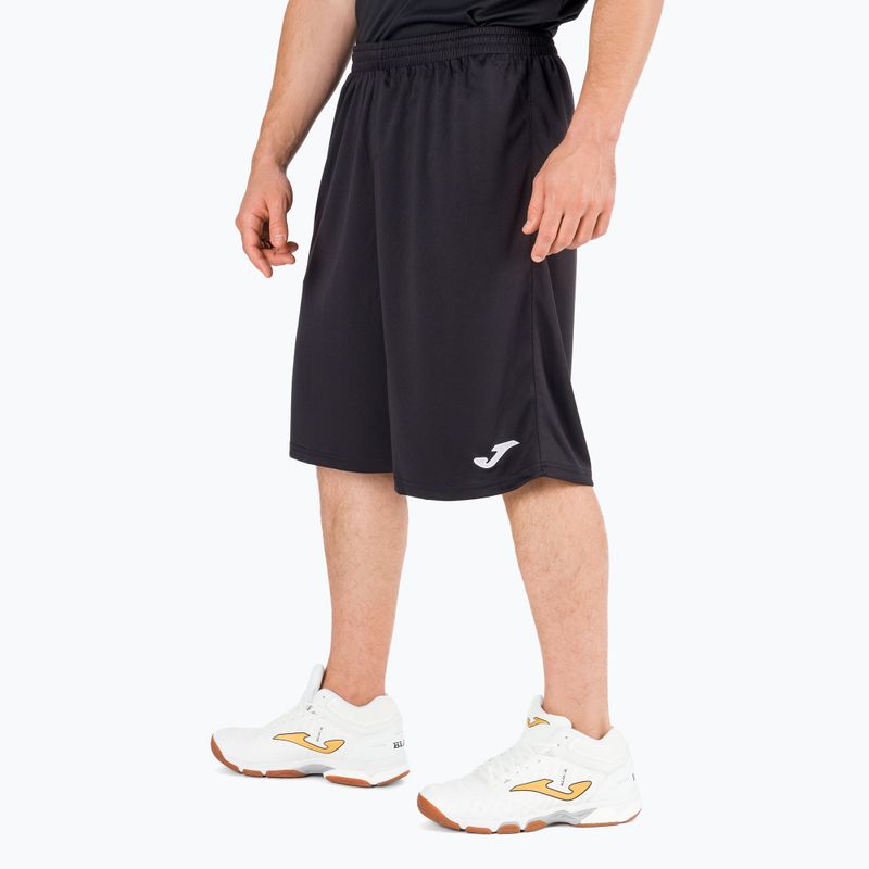 Pánske basketbalové šortky Joma Nobel Long black 101648 2