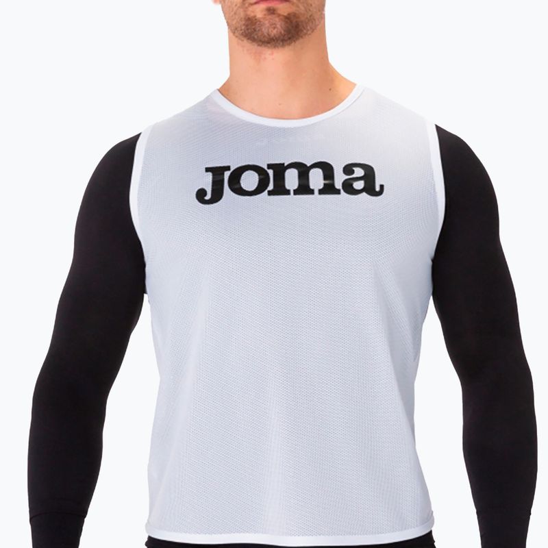 Rozlišovacie tričko Joma Training Bib biela 4