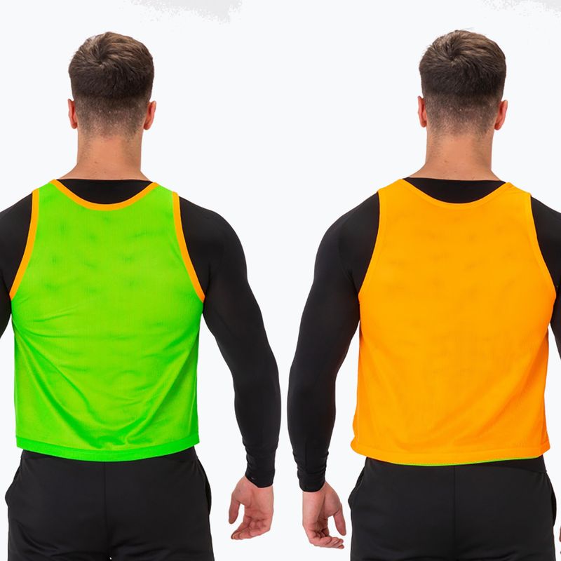 Rozlišovací dres Joma Reversible Training Bib fluor orange/fluor green 4