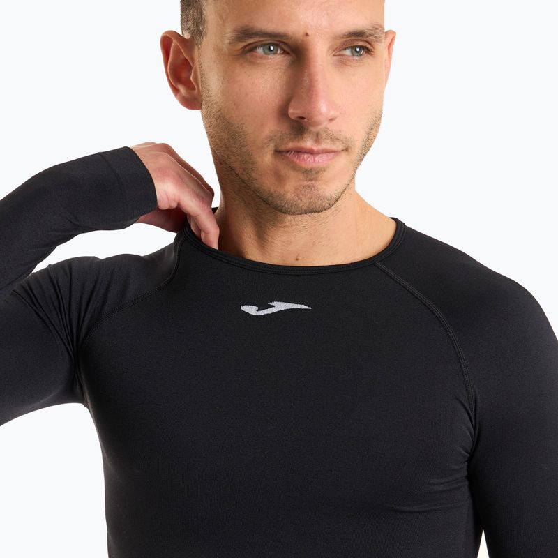Termoaktívna mikina Joma Brama Classic LS negro 3
