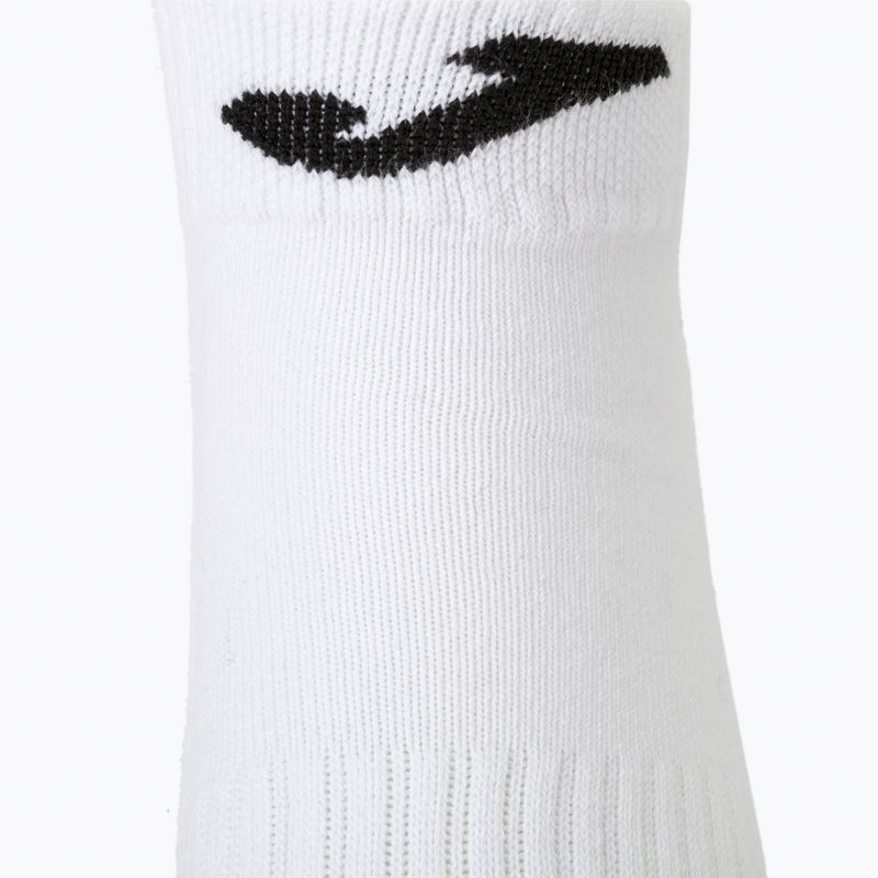 Tenisové ponožky Joma Ankle s bavlneným chodidlom biele 462.2 3
