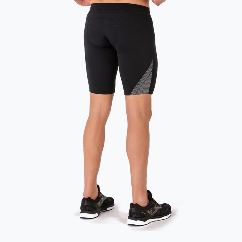 Pánske krátke pančuchové nohavice Joma Running Night čierne 101781 6
