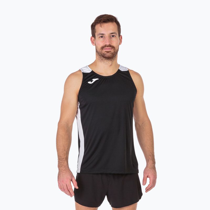 Pánske bežecké tielko Joma Record II čierne 12222.12 2