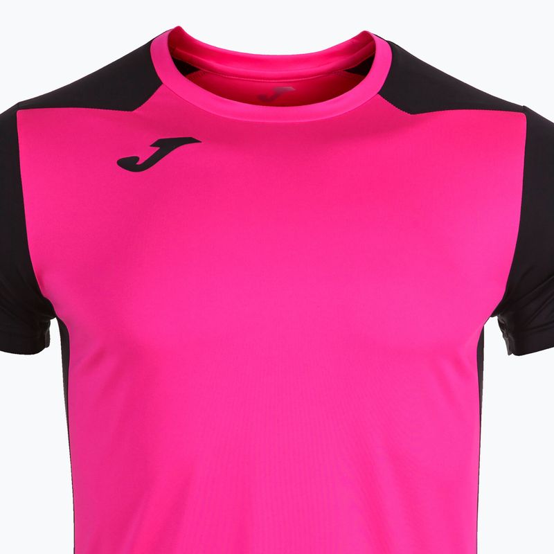 Pánske bežecké tričko Joma Record II fluor pink/black 11