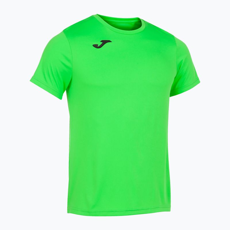 Pánske bežecké tričko Joma Record II fluor green 7
