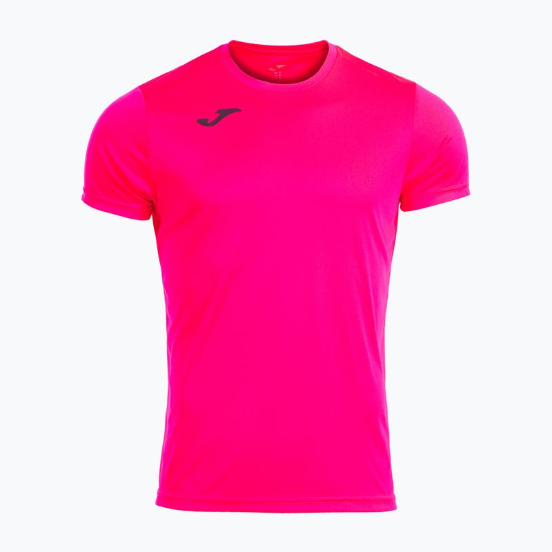 Pánske bežecké tričko Joma Record II fluor pink 4