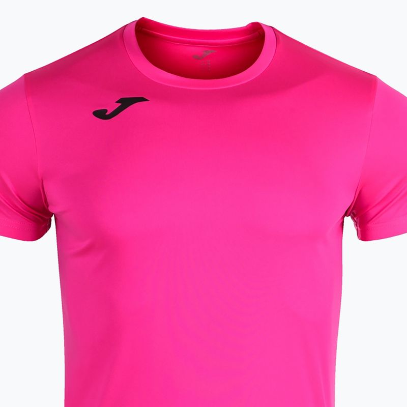 Pánske bežecké tričko Joma Record II fluor pink 7