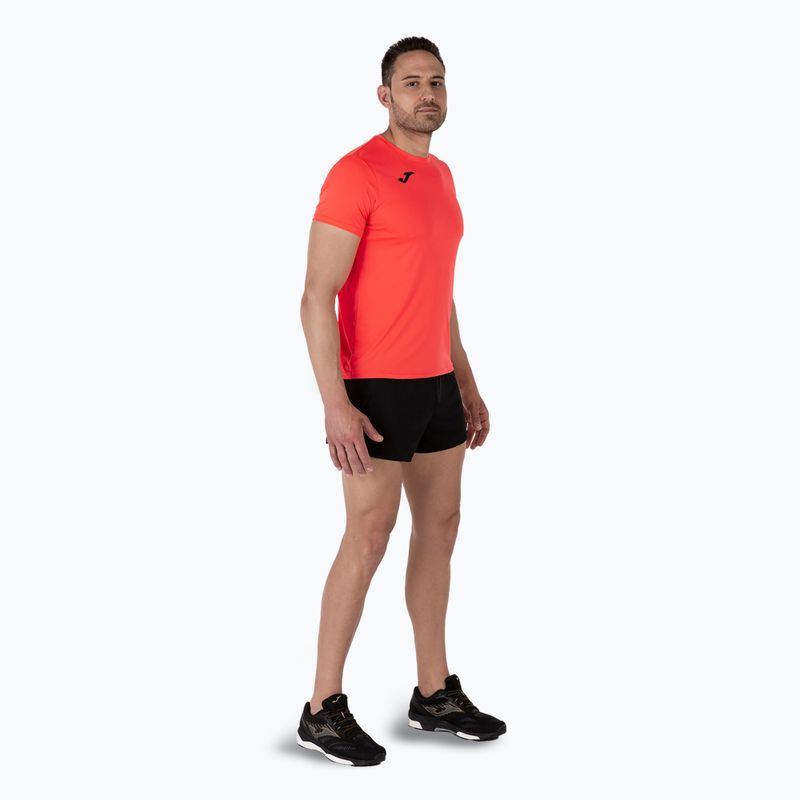 Pánske bežecké tričko Joma Record II fluor coral 5