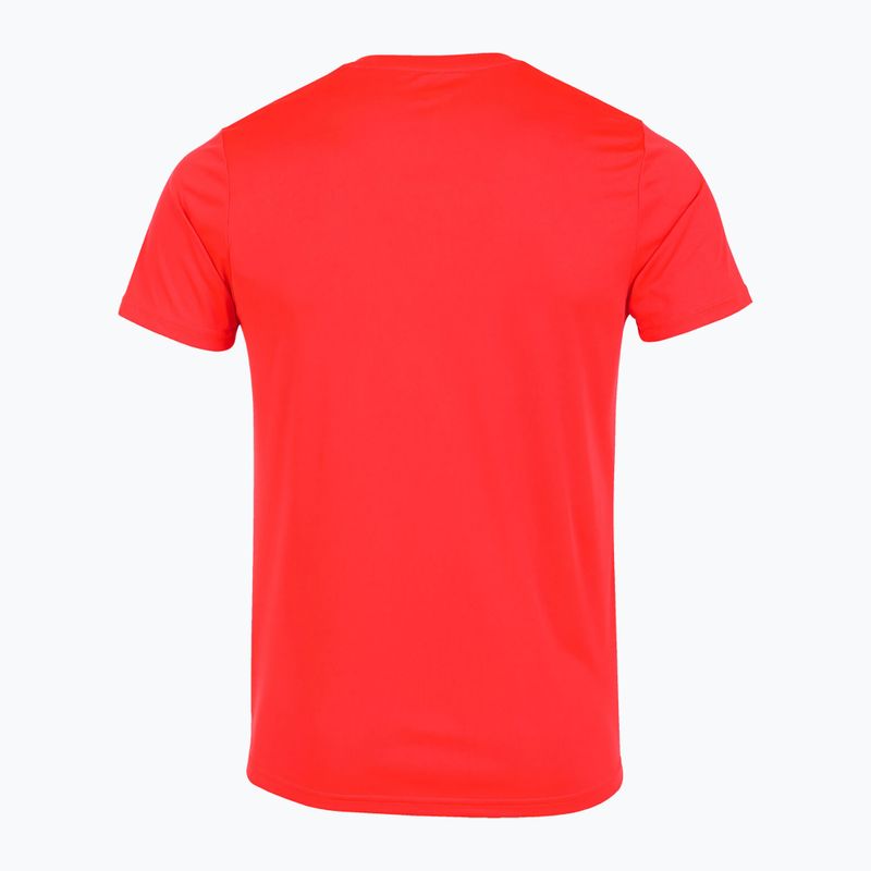 Pánske bežecké tričko Joma Record II fluor coral 9