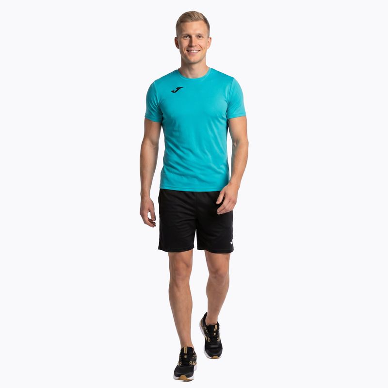Pánske bežecké tričko Joma Record II turquoise 11