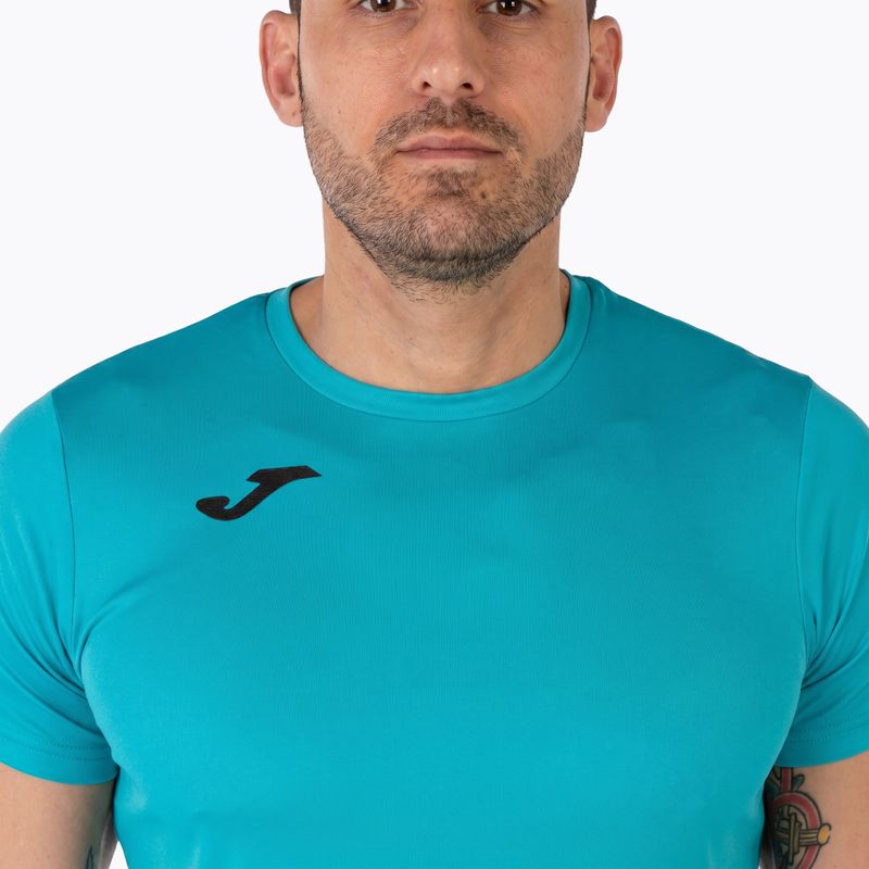 Pánske bežecké tričko Joma Record II turquoise 12