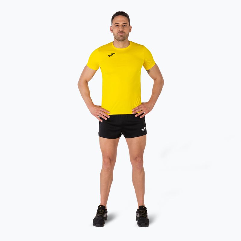 Pánske bežecké tričko Joma Record II žlté 2