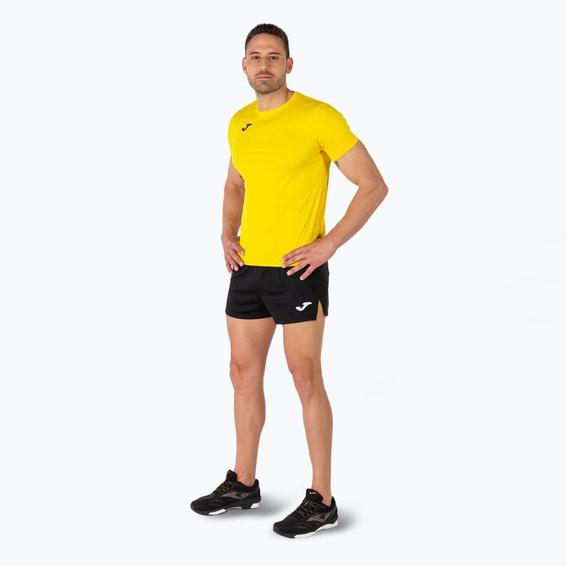 Pánske bežecké tričko Joma Record II žlté 4