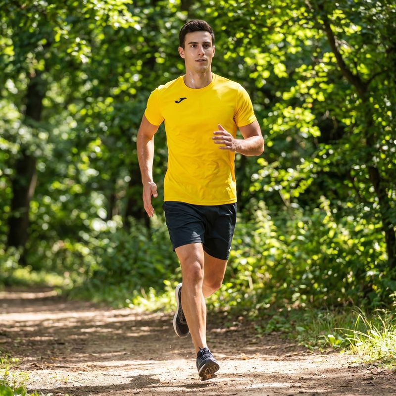 Pánske bežecké tričko Joma Record II yellow 11