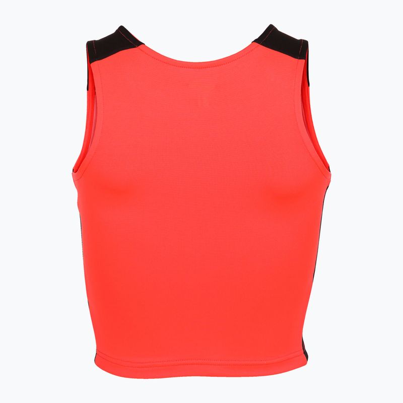 Dámske bežecké tričko Joma Record II Fluor coral/black 2