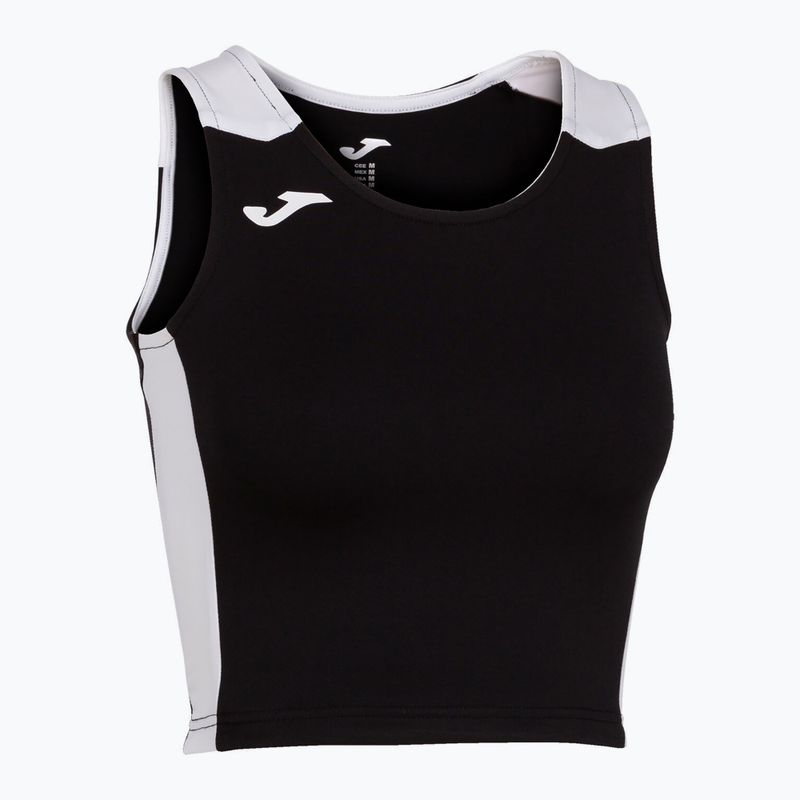 Dámske bežecké tričko Joma Record II Top black/white