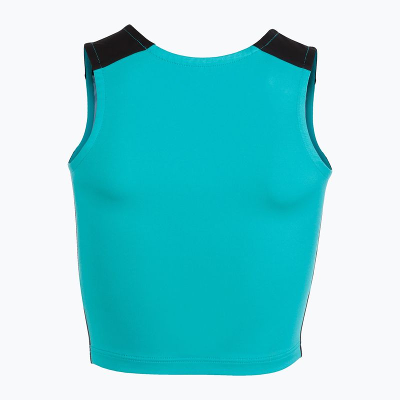 Dámske bežecké tričko Joma Record II Top turquoise/black 3