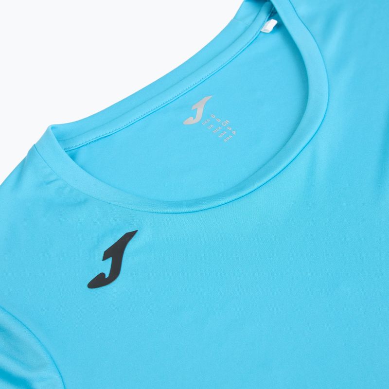 Dámske bežecké tričko Joma Record II fluor turquoise 6