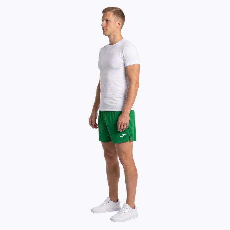 Pánske bežecké šortky Joma Record II green 3