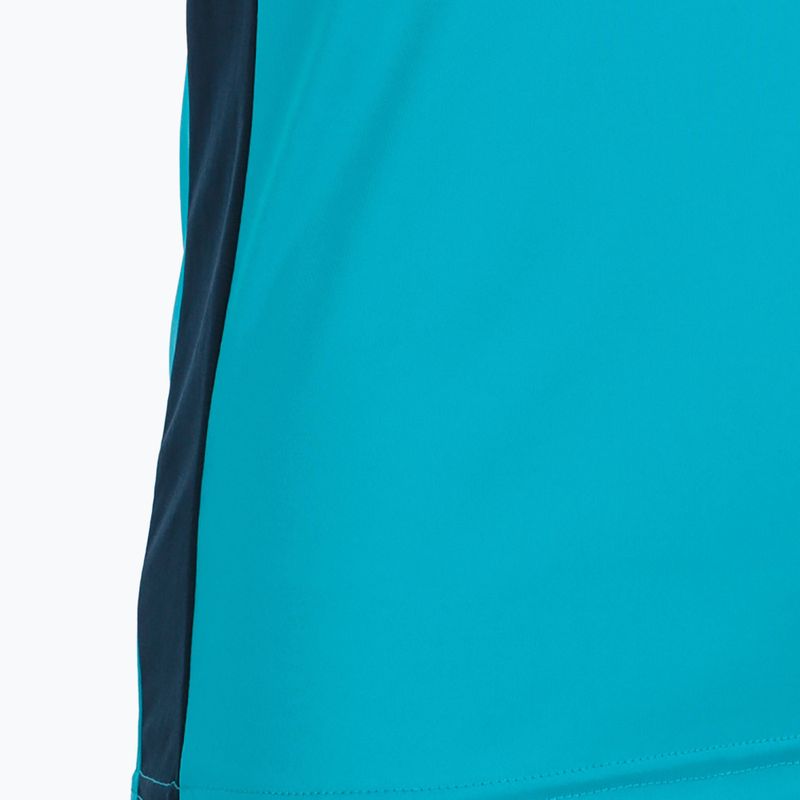 Dámske bežecké tričko Joma Record II fluor turquoise/navy 4