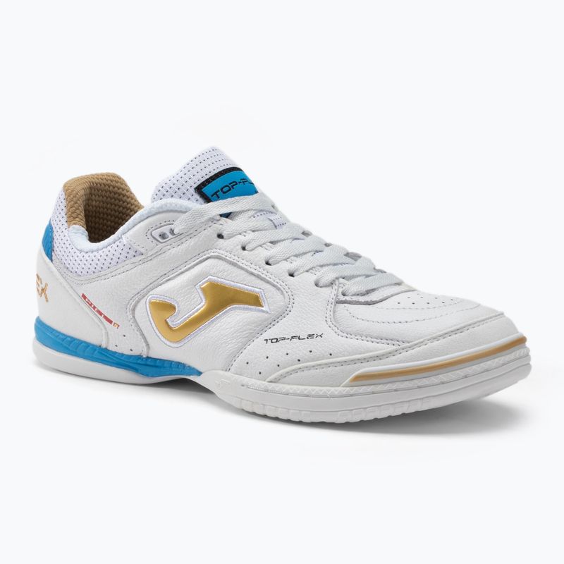 Kopačky Joma Top Flex IN white/gold