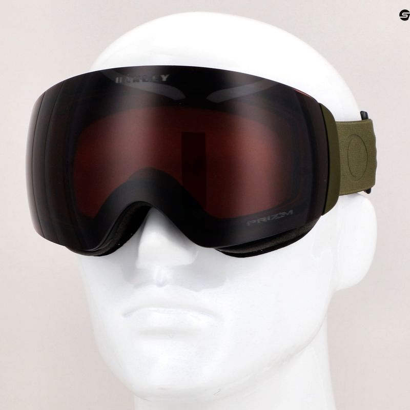 Lyžiarske okuliare Oakley Flight Deck M green OO7064-B1 5