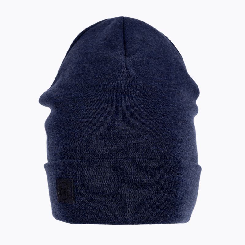 Klobúk BUFF Heavyweight Merino Wool Solid navy blue 111170 2