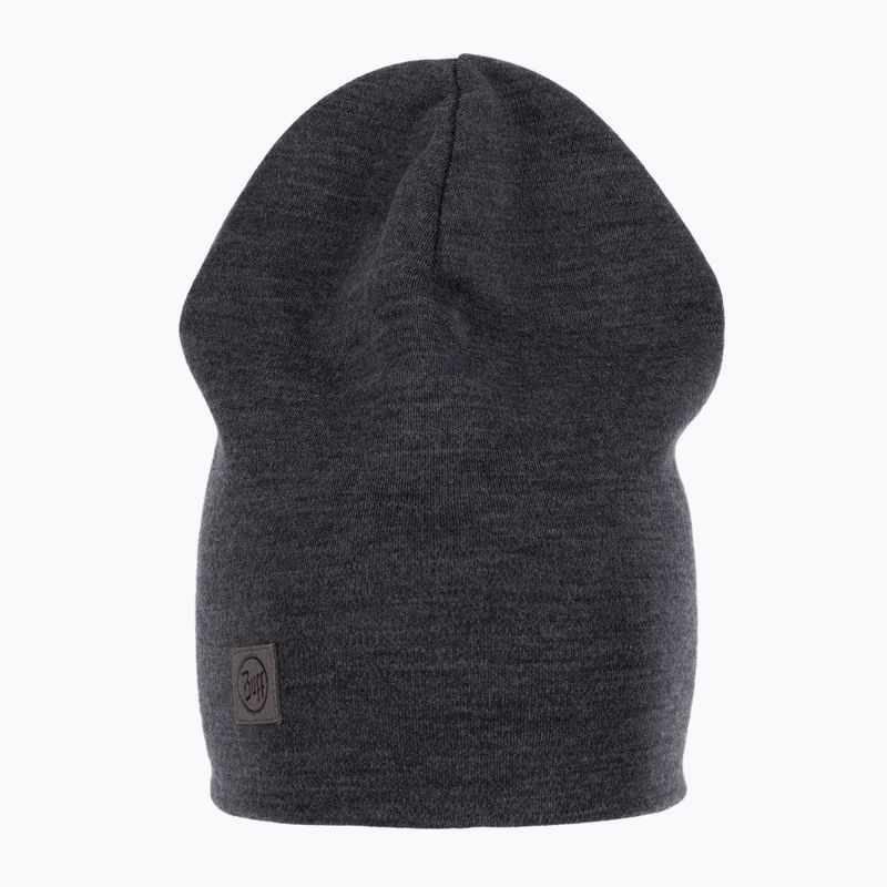 Klobúk BUFF Heavyweight Merino Wool Solid grey 113028 2