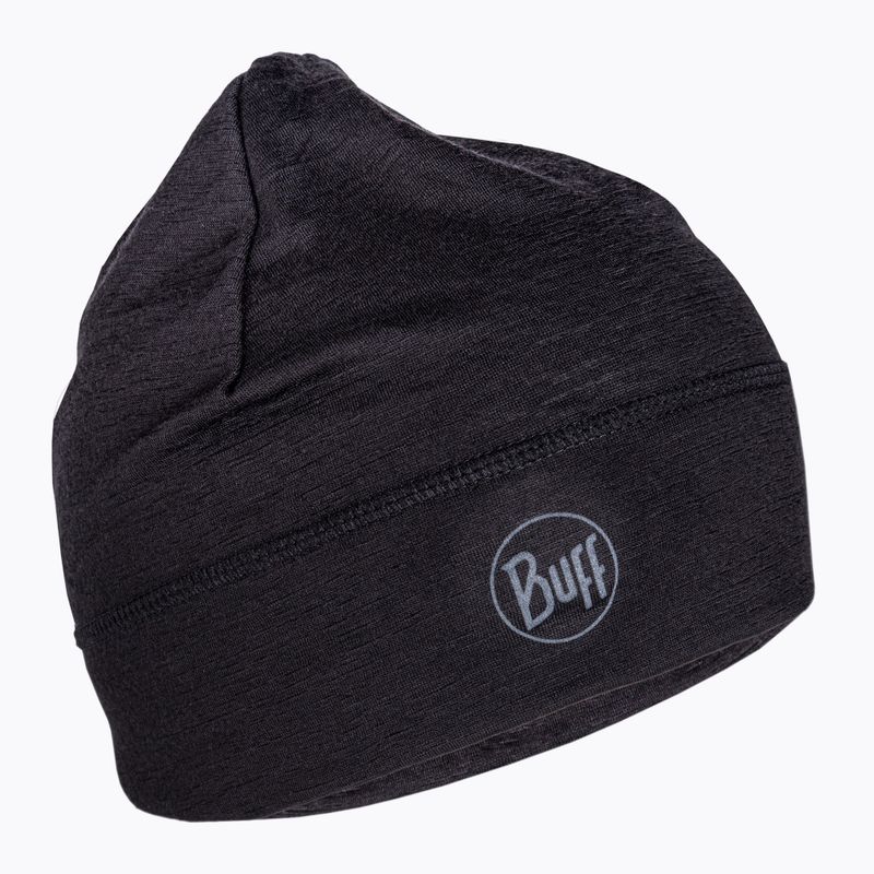 BUFF Ľahká čiapka z merino vlny Solid black 113013.999.10.00 3
