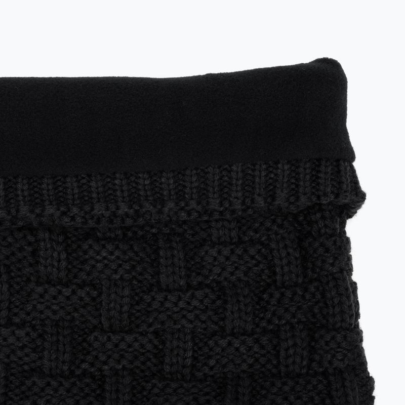BUFF Pletený a polárny nákrčník čierny 113549.999.10.00 4