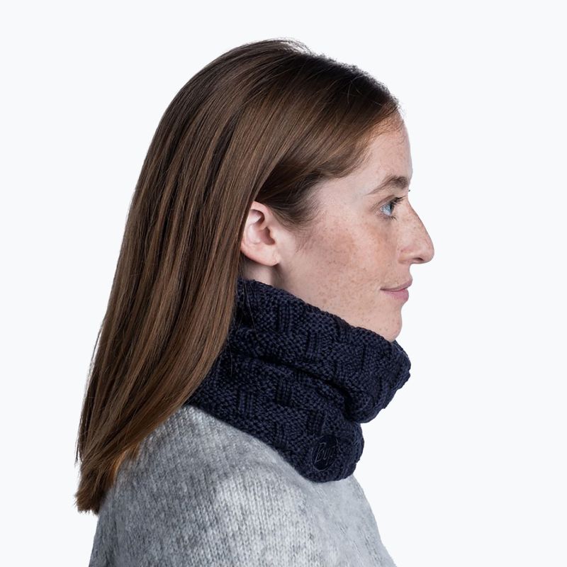 BUFF Pletený a polárny nákrčník čierny 113549.999.10.00 7