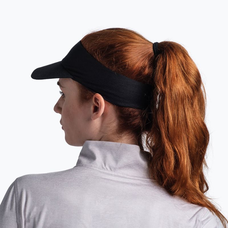 Šilt na behanie BUFF Pack Speed Visor solid black 4