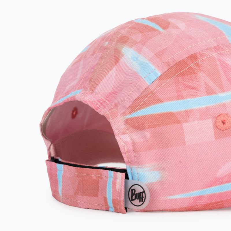 Detská šiltovka BUFF 5 Panel heavens pink/pink 4