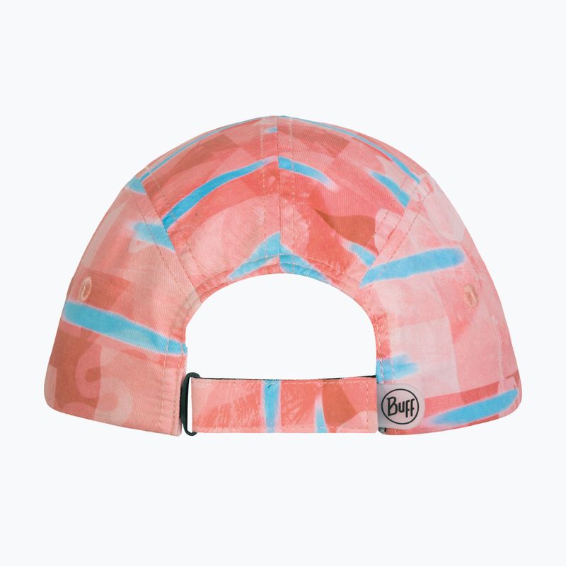 Detská šiltovka BUFF 5 Panel heavens pink/pink 2
