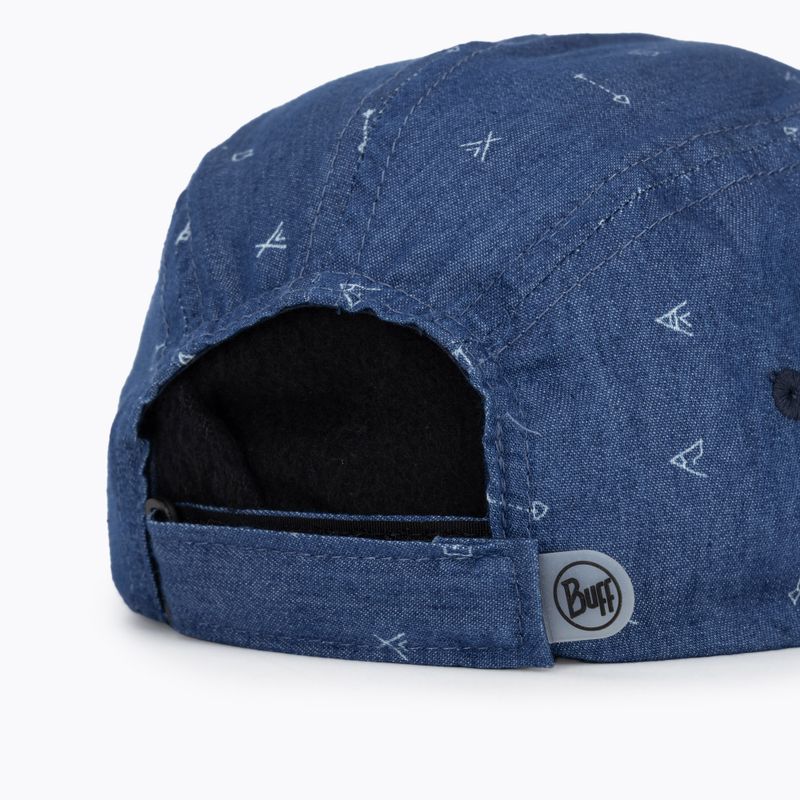 Detská šiltovka BUFF 5 Panel arrows denim/denim 4