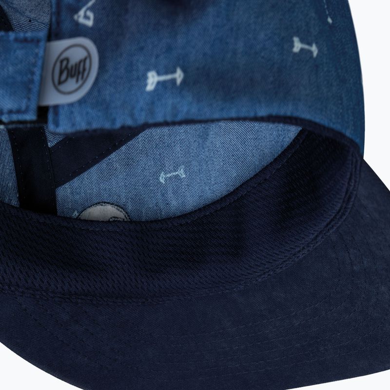 Detská šiltovka BUFF 5 Panel arrows denim/denim 3