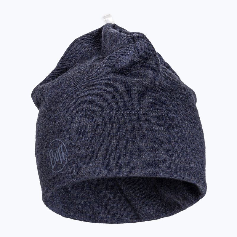 Kšiltovka BUFF Midweight Merino Wool navy blue 118007.779.10.00 2