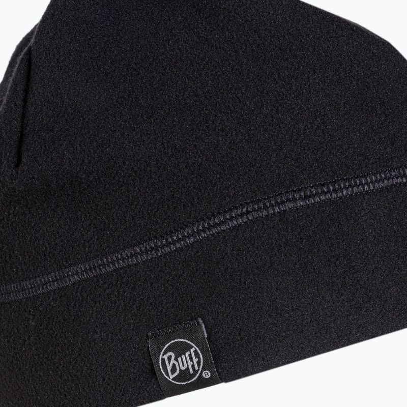BUFF Polárna čiapka jednofarebná čierna 121561.999.10.00 3