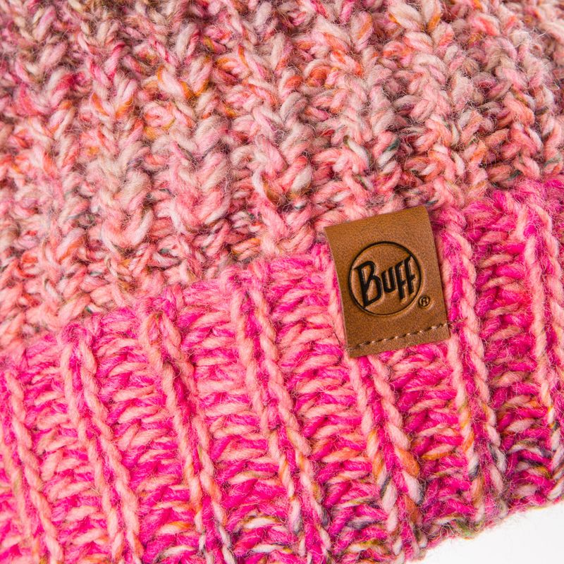 BUFF Pletená a polárna čiapka Olya pink 120844.338.10.00 3