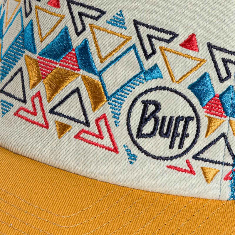 BUFF Trucker Ladji pánska baseballová čiapka modro-žltá 122597.555.10.00 5