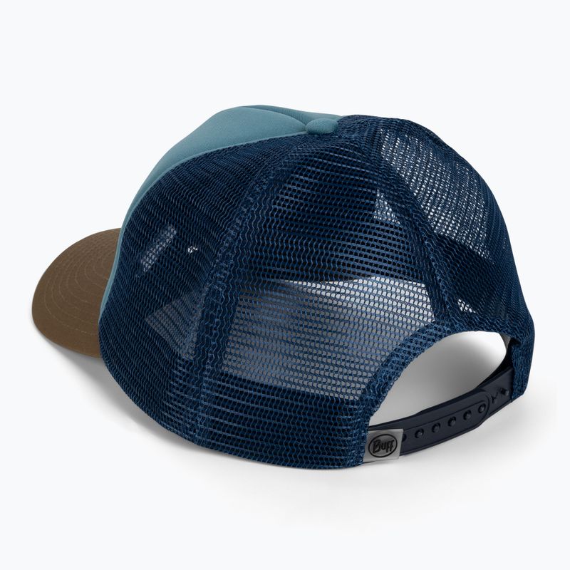 Šiltovka BUFF Trucker stone blue 3