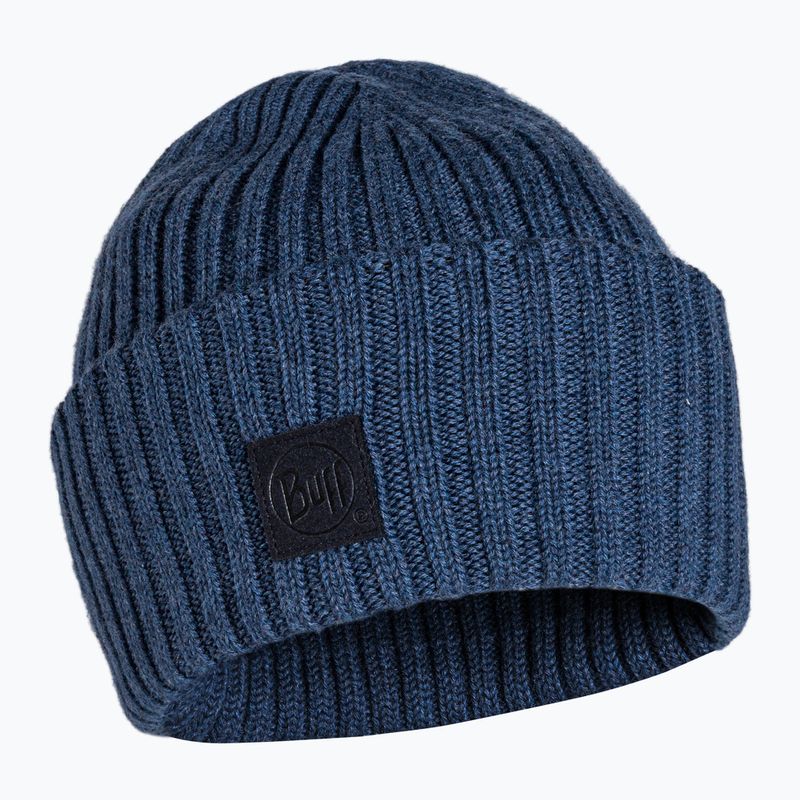 BUFF Merino vlnená čiapka Ervin navy blue 124243.788.10.00
